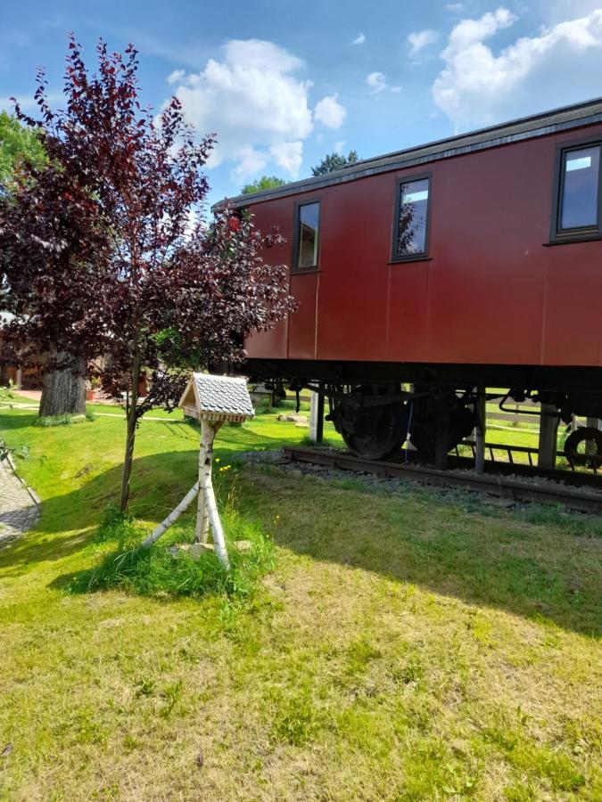 Eisenbahnromantik Im Urlaub Heinsdorfergrund Exterior photo