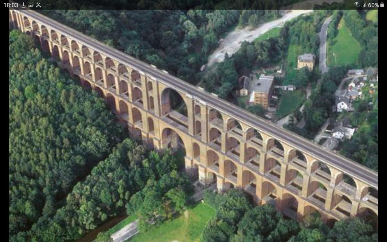 Eisenbahnromantik Im Urlaub Heinsdorfergrund Exterior photo